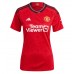 Manchester United Casemiro #18 Replica Home Shirt Ladies 2023-24 Short Sleeve